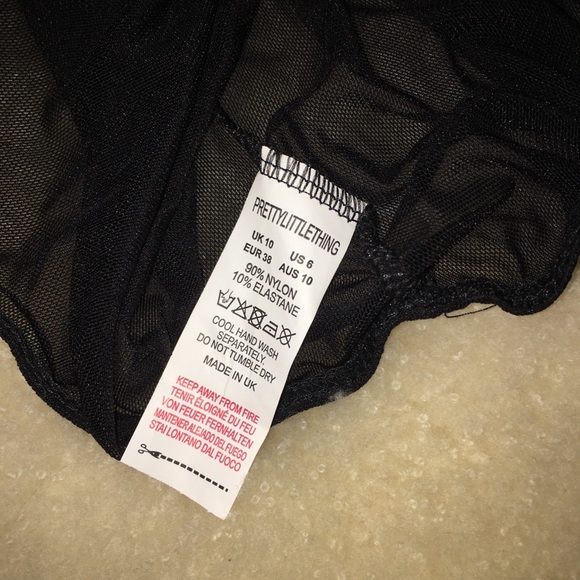 SHEER BODYSUIT - Picture 4 of 6